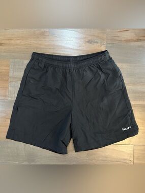 HUF Black Men's Athletic Shorts